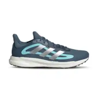 Totalsports Men's adidas solar glide 4 blue/black shoe offer