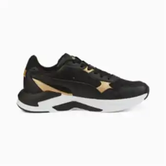 Totalsports Women's puma x-ray speed lite distressed black/gold shoes offer