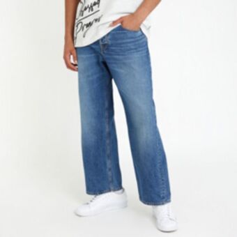Sportscene Redbat men's medium blue straight jeans offer