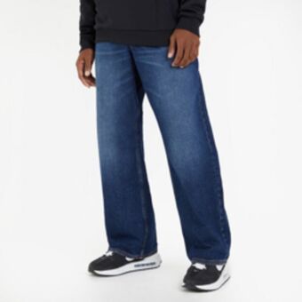 Sportscene Redbat men's dark blue straight jeans offer
