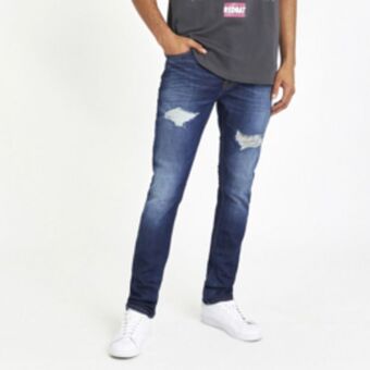 Redbat men's dark blue straight leg jeans