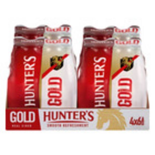 Hunters gold cider nrb 330 ml x 24 offer at Pick n Pay Liquor