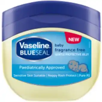 Clicks Blue seal fragrance free petroleum jelly baby 450ml offer