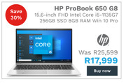 First Shop Hp 15.6" probook 650 g8 offer