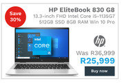 First Shop Hp 13.3" elitebook 830 g8 offer