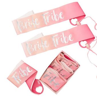 Fs00212 bride tribe sash 6 pack