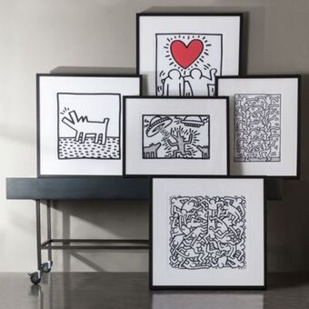 Weylandts Keith haring greyscale artworks range offer