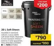 Builders Warehouse Fired Earth 5L Soft Sheen offer