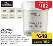 Builders Warehouse Fired Earth 5L Walls & Ceilings offer