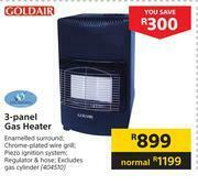 Builders Warehouse Goldair 3 Panel Gas Heater offer