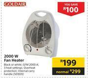 Builders Warehouse Goldair 2000W Fan Heater offer