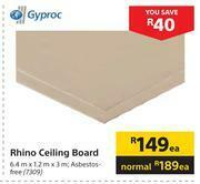 Gyproc Rhino Ceiling Board-Each offer at Builders Warehouse