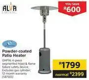 Builders Warehouse Alva Powder Coated Patio Heater GHP14 offer