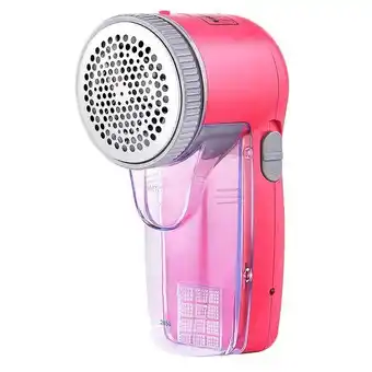 Electric lint remover with triple blade system
