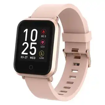 Takealot Volkano smart watch with heart rate monitor - serene series in rose gold offer