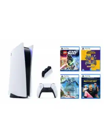 Sony ps5 4 games/charge station