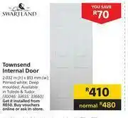 Builders Warehouse Swartland Townsend Internal Door-2032m(h) x 813mm(h) offer