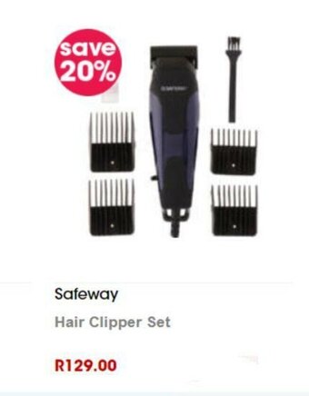 Clicks Safeway Hair Clipper Set offer