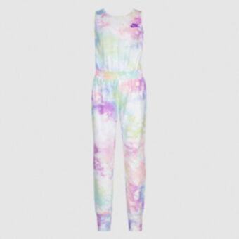 Nike kids girls wildflower multicolour jumpsuit