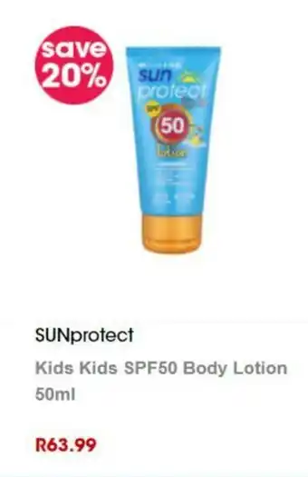 SUNprotect Kids Kids SPF50 Body Lotion 50ml