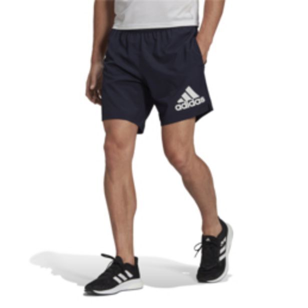 Men's adidas run it navy shorts offer at Totalsports