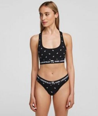 Europa Art Group Ikonik karl spots bra- black/white offer