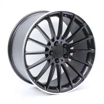 Autostyle 19″ 0346 a45 5/112 matt black machine lip alloy wheels offer