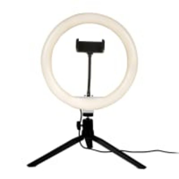 Smartphone Stand With Integrated Ring Light Tripod Offer At Cash 