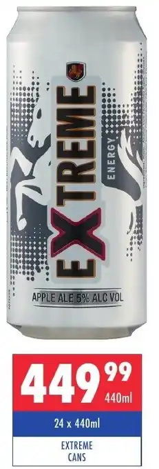 Ultra Liquors Extreme Cans 440ml offer