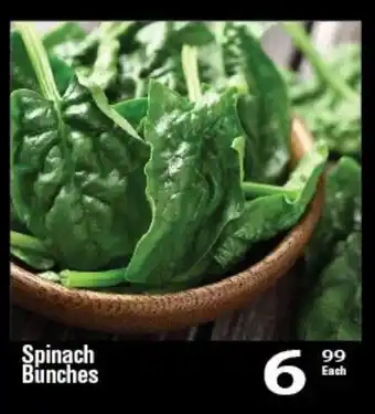 Oxford Freshmarket Spinach Bunches offer