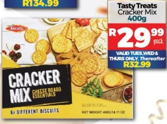 Tasty Treats Cracker Mix 400g