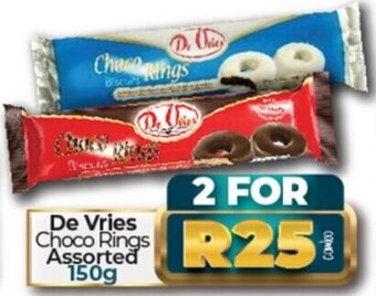 Take 'n Pay De Vries Choco Rings Assorted 150g offer