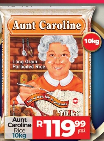 Take 'n Pay Aunt Caroline Rice 10kg offer