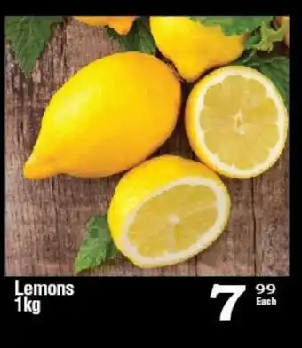 Oxford Freshmarket Lemons 1kg offer