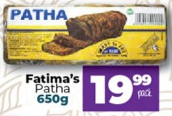 Take 'n Pay Fatima's Patha 650g offer