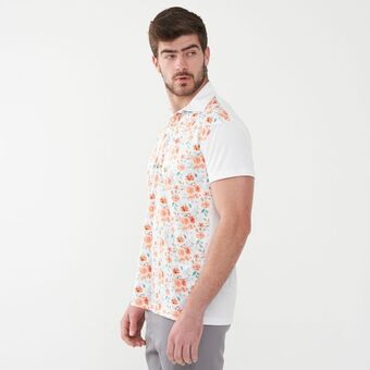 OneDayOnly Men's floral polo shirt offer