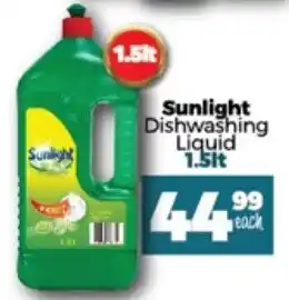 Take 'n Pay Sunlight Dishwashing Liquid 1.5lt offer