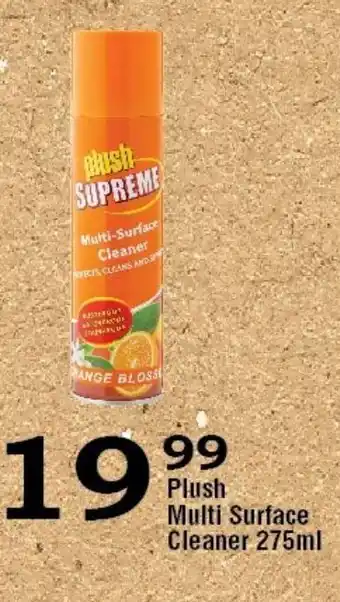 Plush Multi Surface Cleaner 275ml