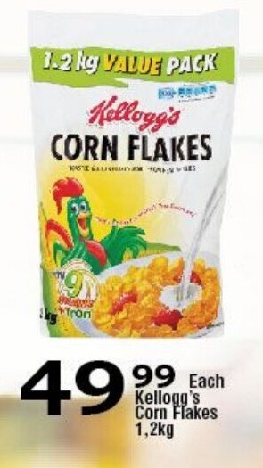 Oxford Freshmarket Kellogg's Corn Flakes 1.2kg offer