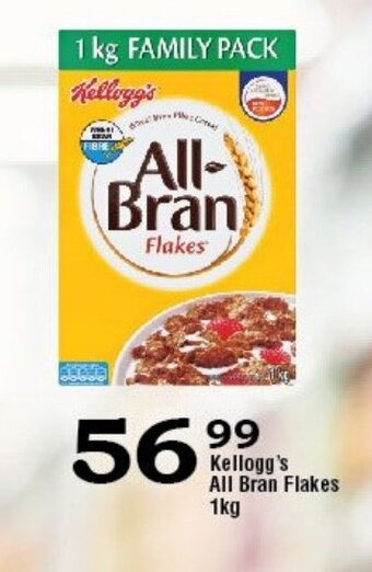 Oxford Freshmarket Kellogg's All Bran Flakes 1kg offer