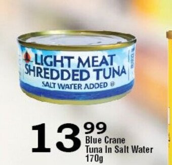 Oxford Freshmarket Blue Crane Tuna In Salt Water 170g offer