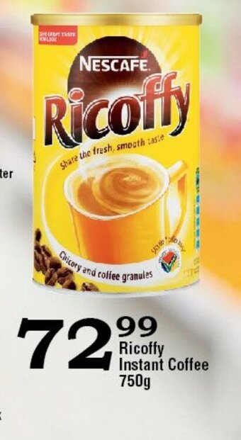 Ricoffy Instant Coffee 750g