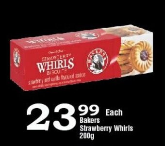Oxford Freshmarket Bakers Strawberry Whirls 200g offer