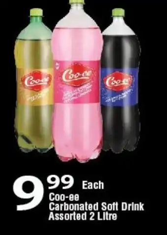 Oxford Freshmarket Coo-ee Carbonated Soft Drink Assorted 2 Litre offer