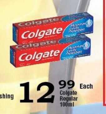 Oxford Freshmarket Colgate Regular 100ml offer