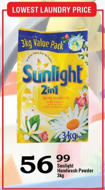 Oxford Freshmarket Sunlight Handwash Powder 3kg offer
