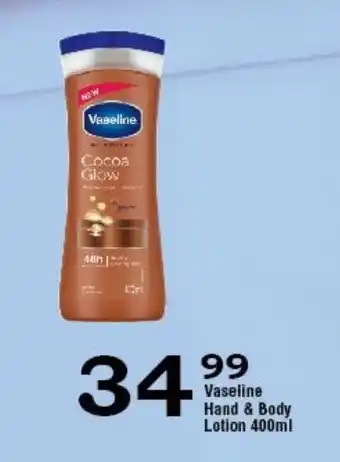 Oxford Freshmarket Vaseline Hand & Body Lotion 400ml offer