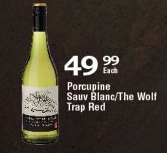 Oxford Freshmarket Porcupine Sauv Blanc/ The Wolf Trap Red offer
