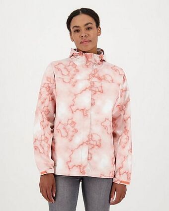 Cape Union Mart The k-way women's printed cloudburst jacket offer