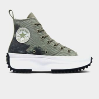 Sportscene Converse men's run star hike green sneaker offer